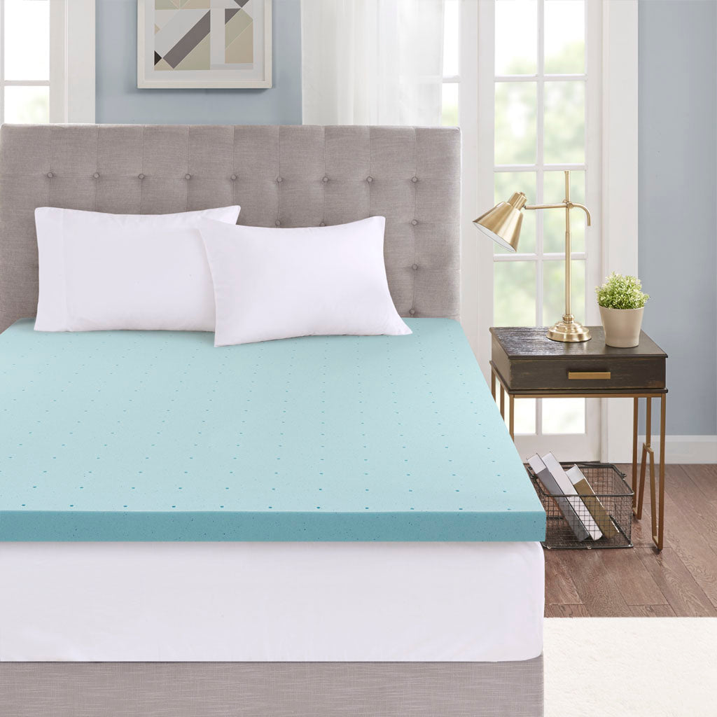 3" Gel Memory Foam with Cooling Cover Hypoallergenic 3" Cooling Gel Memory Foam Mattress Topper with Removable Cooling Cover