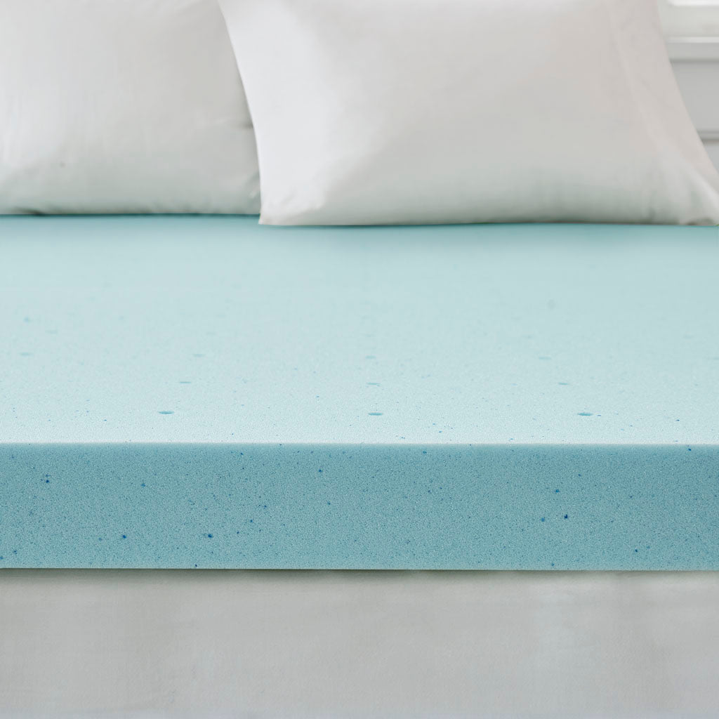 3" Gel Memory Foam with Cooling Cover Hypoallergenic 3" Cooling Gel Memory Foam Mattress Topper with Removable Cooling Cover