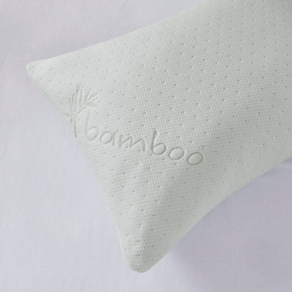 Rayon from Bamboo Shredded Memory Foam Pillow with Rayon from Bamboo Blend Cover