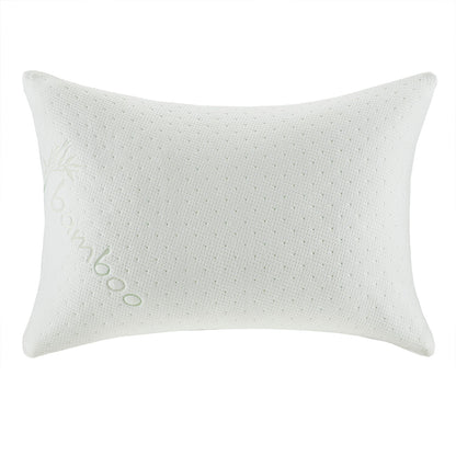 Rayon from Bamboo Shredded Memory Foam Pillow with Rayon from Bamboo Blend Cover