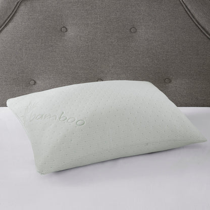 Rayon from Bamboo Shredded Memory Foam Pillow with Rayon from Bamboo Blend Cover