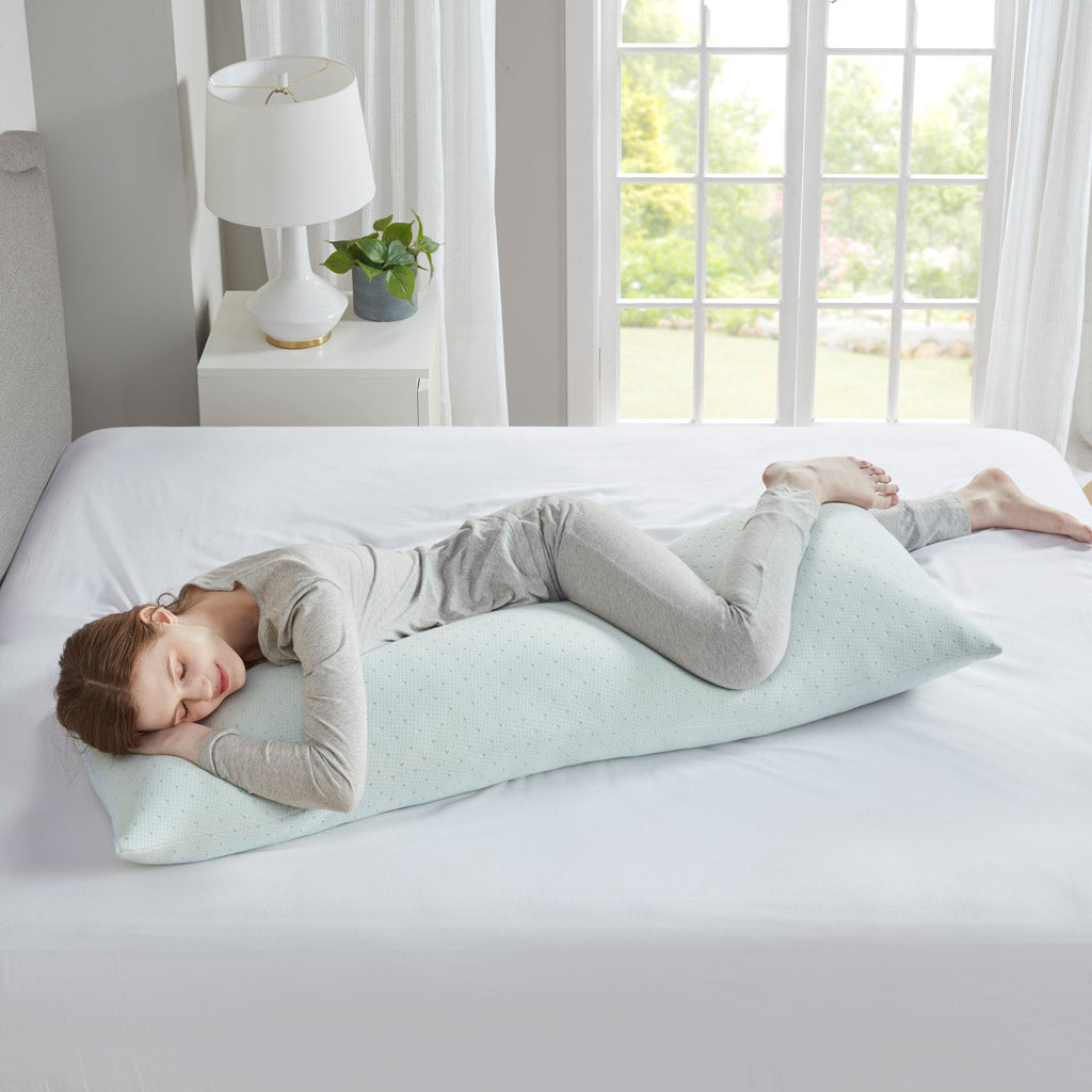 Rayon from Bamboo Shredded Memory Foam Pillow with Rayon from Bamboo Blend Cover
