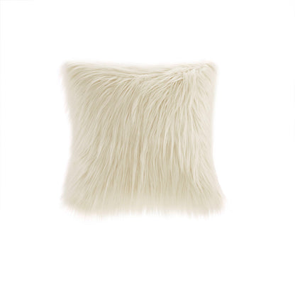 Madison Park Faux Fur Square Pillow