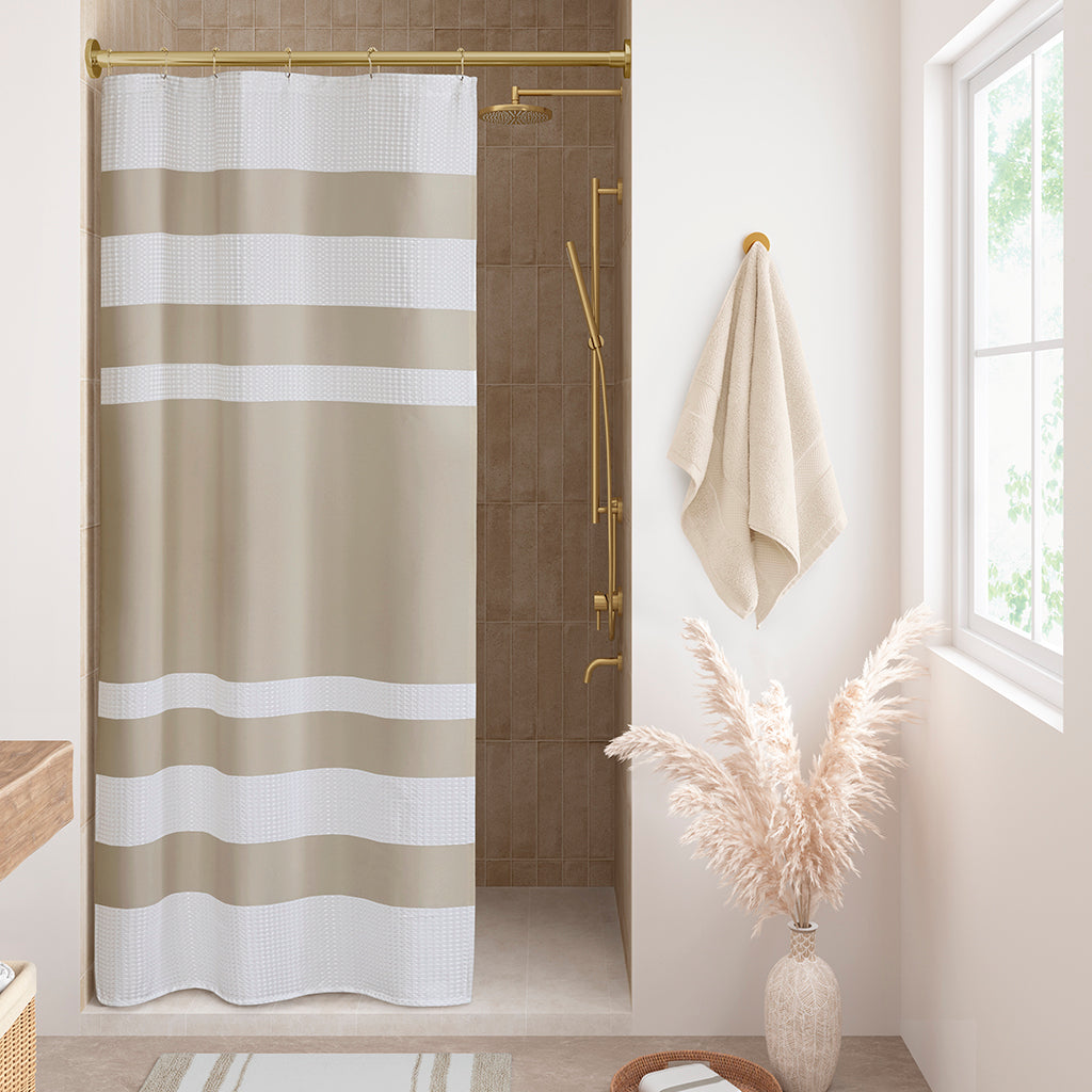 Madison Park Shower Curtain with 3M Treatment
