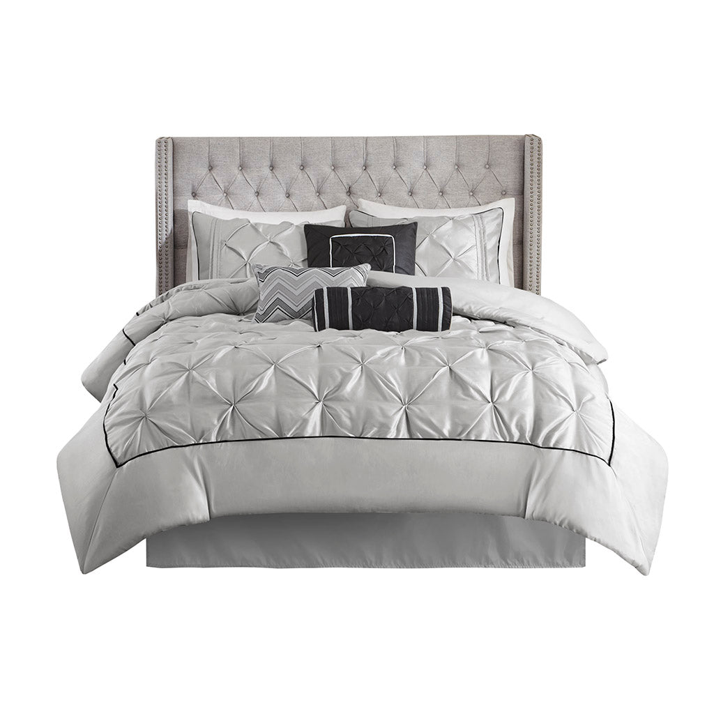 Madison Park 7 Piece Tufted Comforter Set