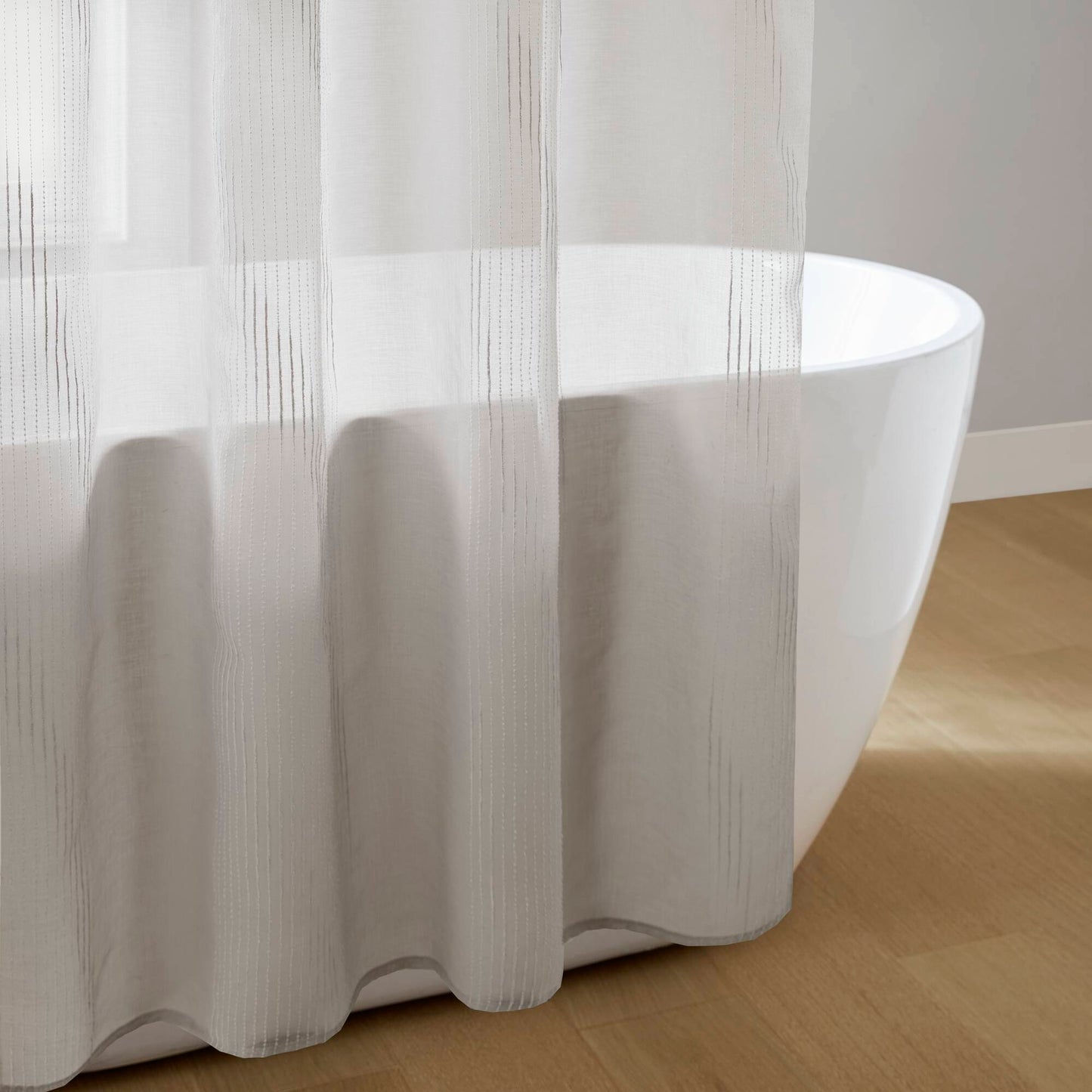 Anna Sheer Shower Curtain