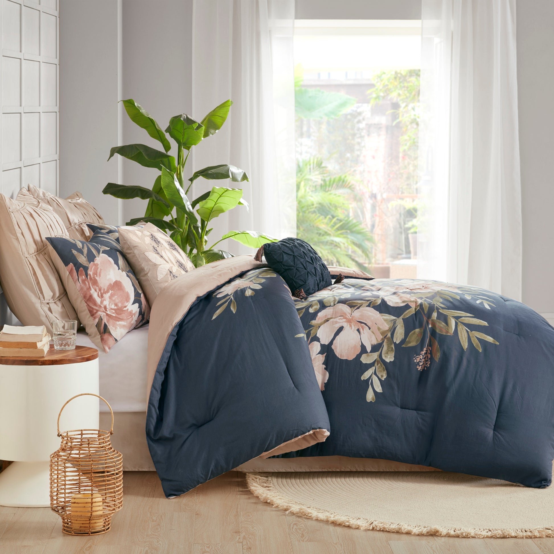 Madison Park 8 Piece Cotton Comforter Set