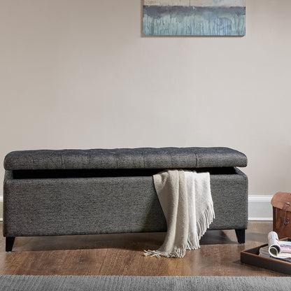 Madison Park Tufted Top Soft Close Storage Bench