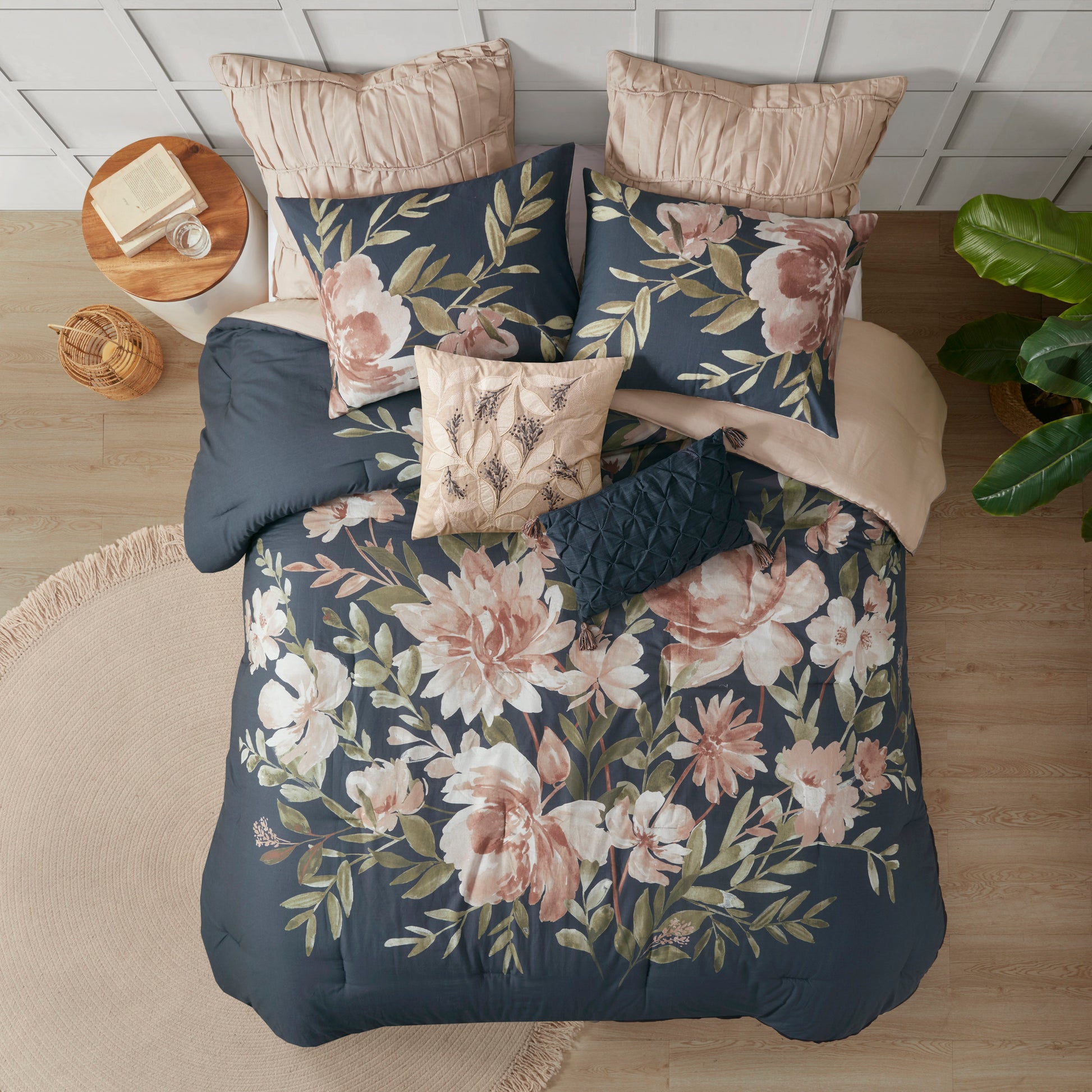 Madison Park 8 Piece Cotton Comforter Set