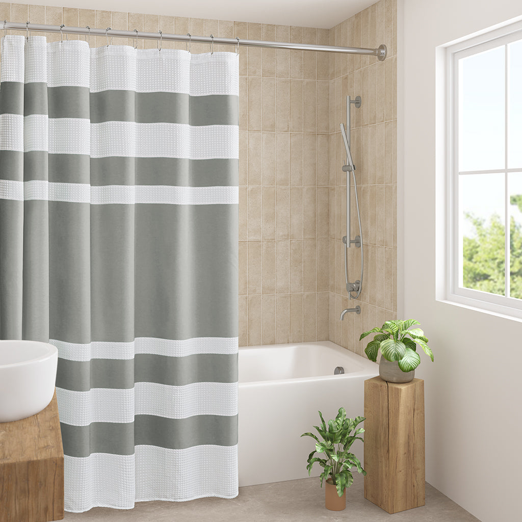 Madison Park Shower Curtain with 3M Treatment