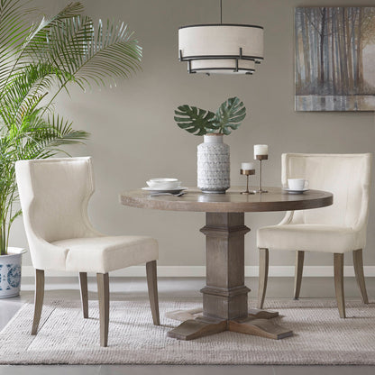 Madison Park Upholstered Wingback Dining Chair Set of 2