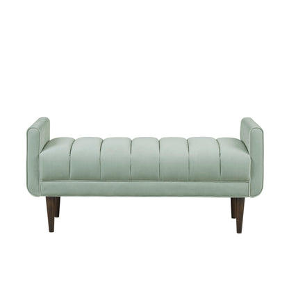 Madison Park Upholstered Modern Accent Bench