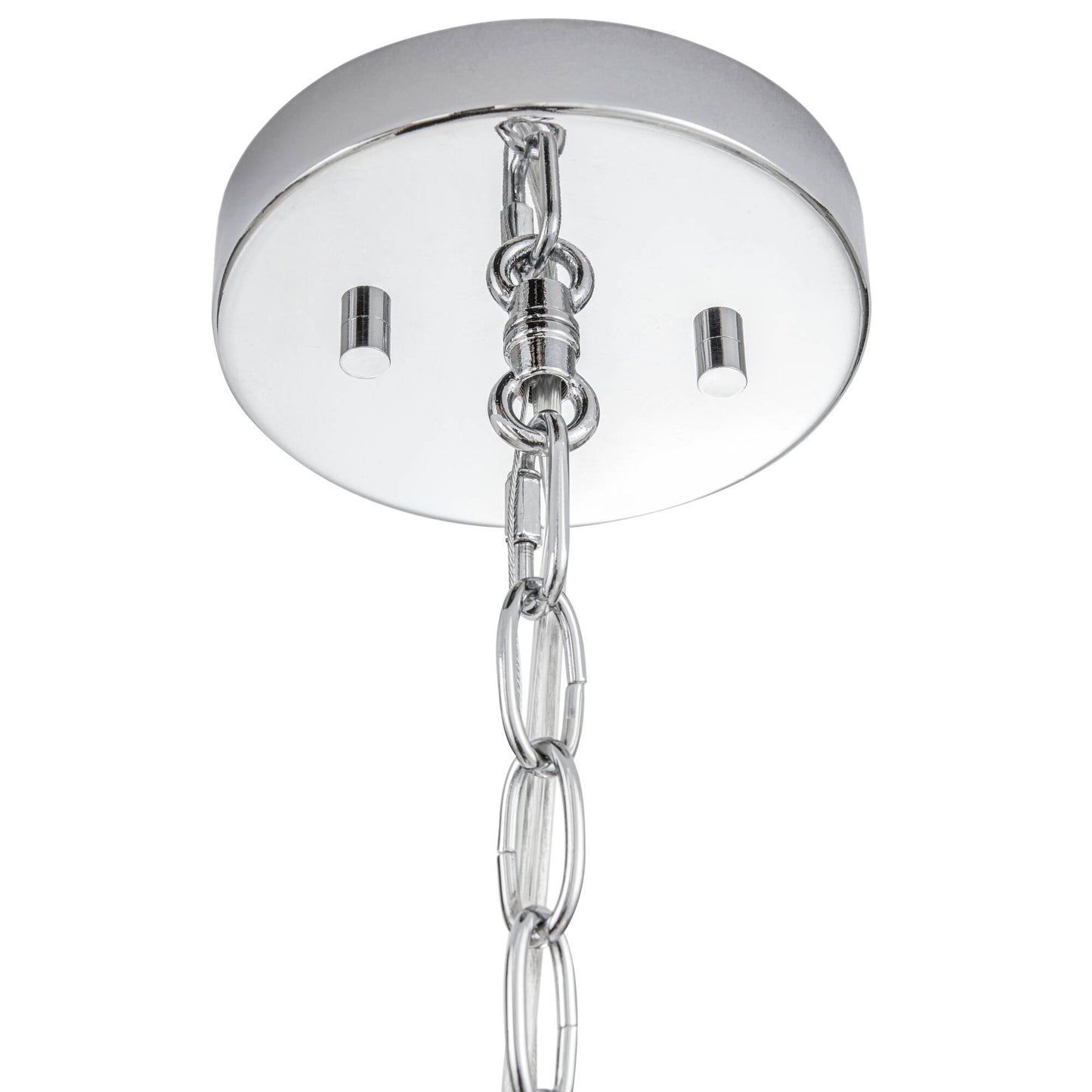 Hampton Hill 6-light Chandelier with Fabric Drum Shades