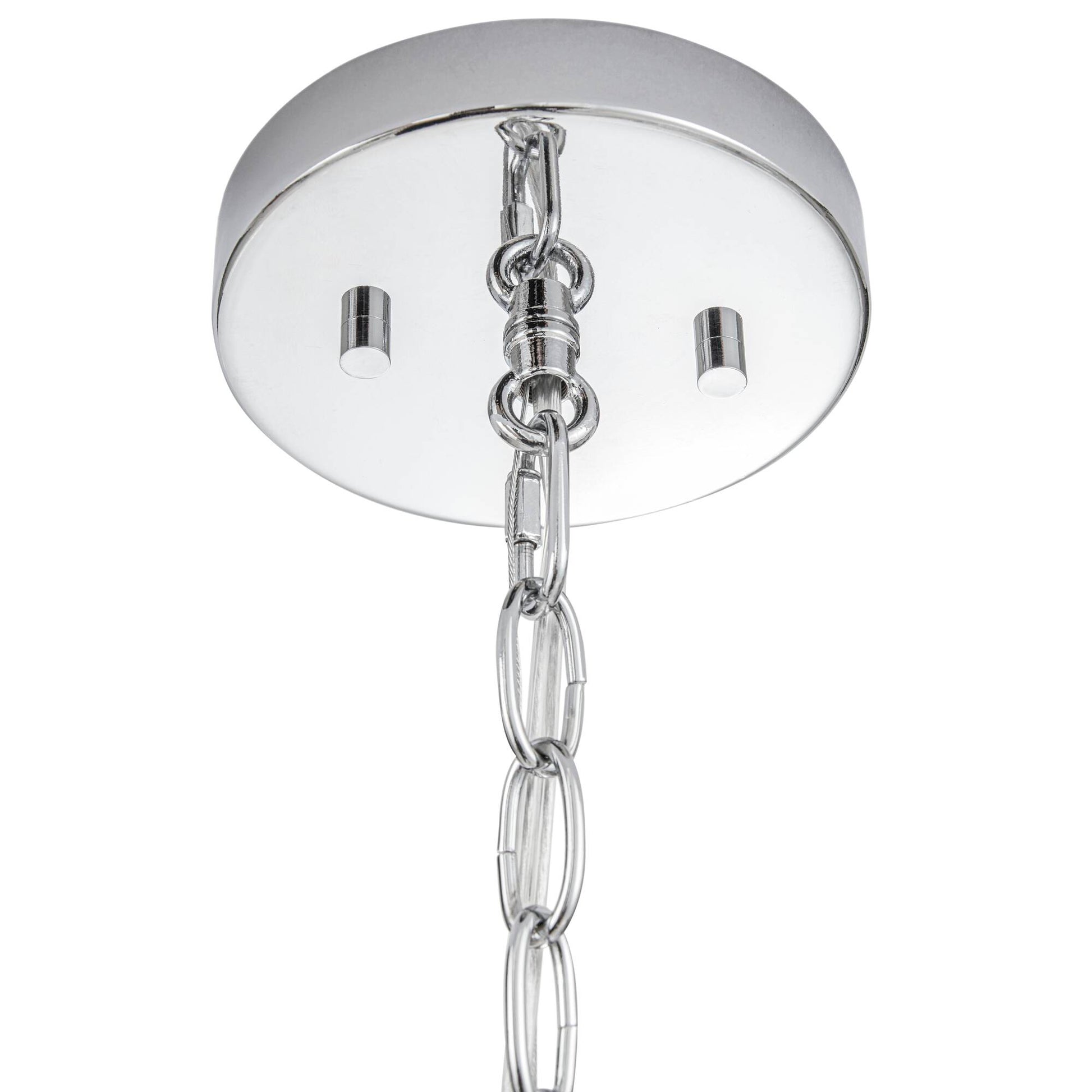 Hampton Hill 6-light Chandelier with Fabric Drum Shades