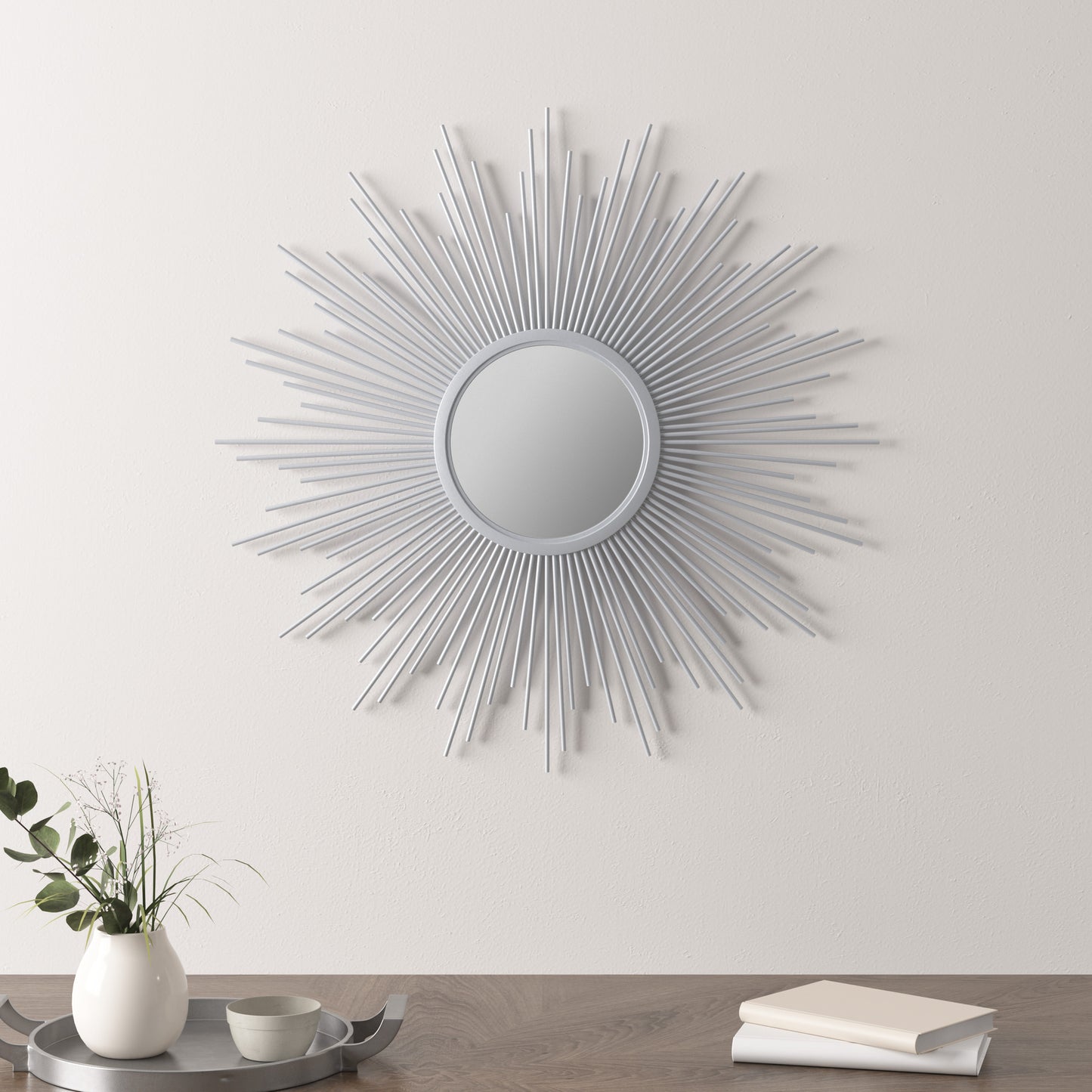 Madison Park Sunburst Wall Decor Mirror 29.5"D