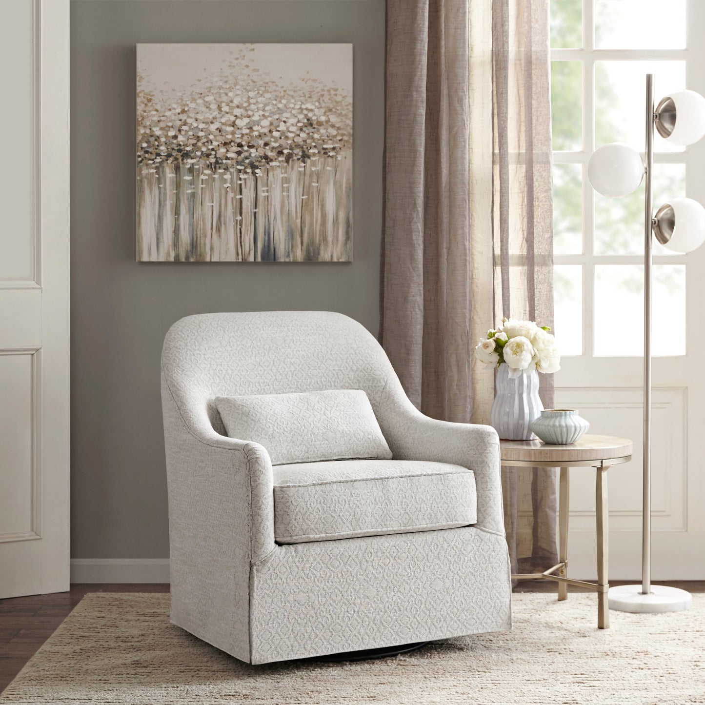 Madison Park Swivel Glider Chair