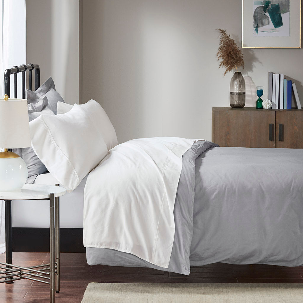 🎁 1500 Thread Count Cotton Blend 4 PC Sheet Set (100% off)