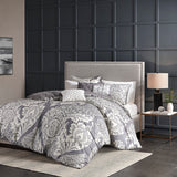 Vienna 6 Piece Printed Duvet Cover Set