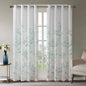 Madison Park Burnout Printed Curtain Panel Pair