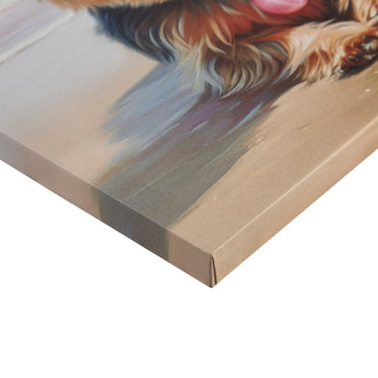 Madison Park Yorkie Canvas Wall Art