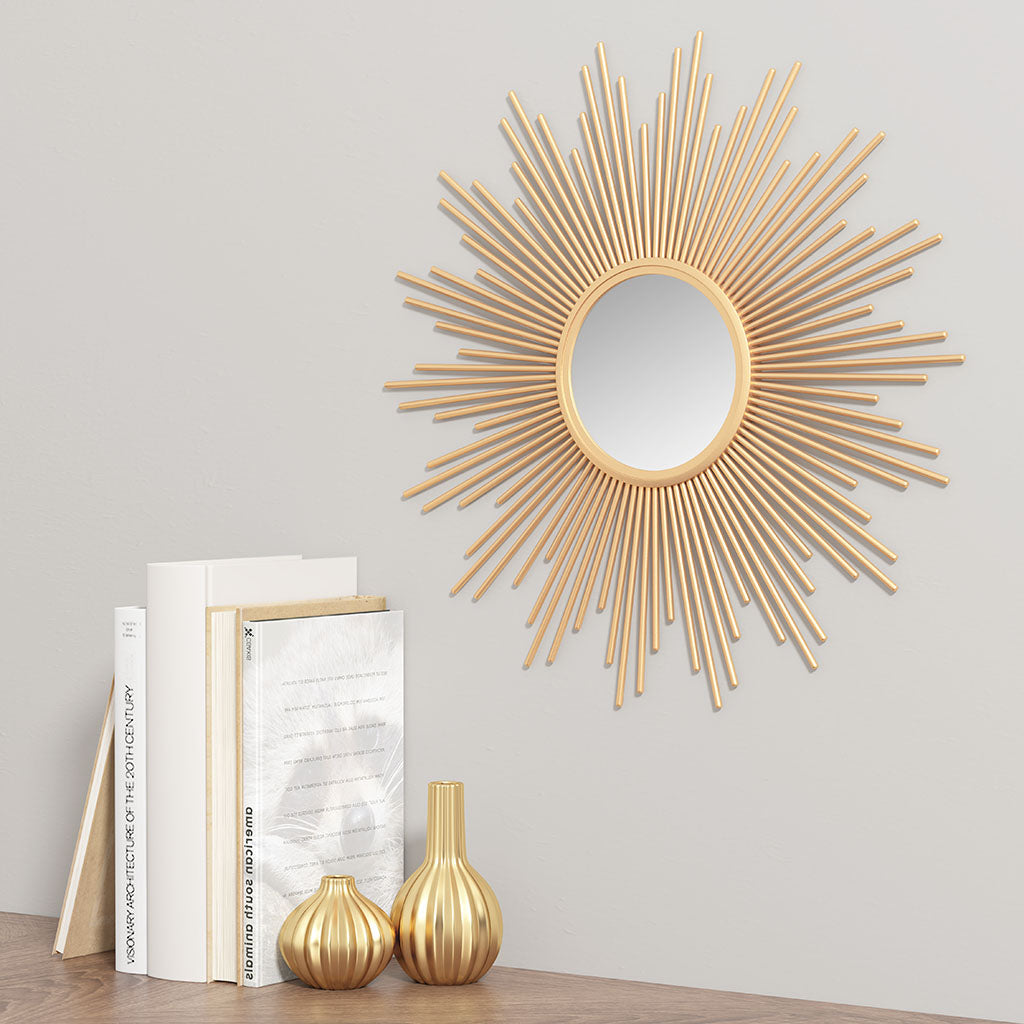 Madison Park Sunburst Wall Decor Mirror 14.5"D