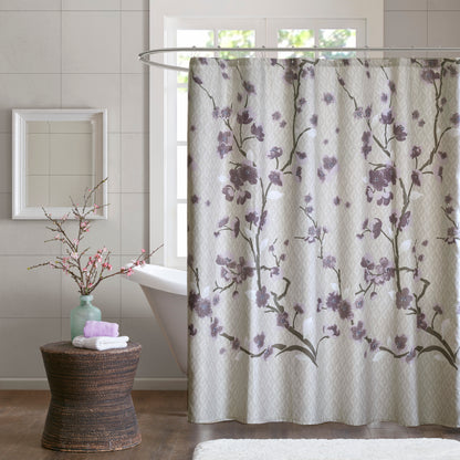 Madison Park Cotton Shower Curtain