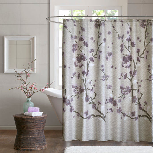 Madison Park Cotton Shower Curtain