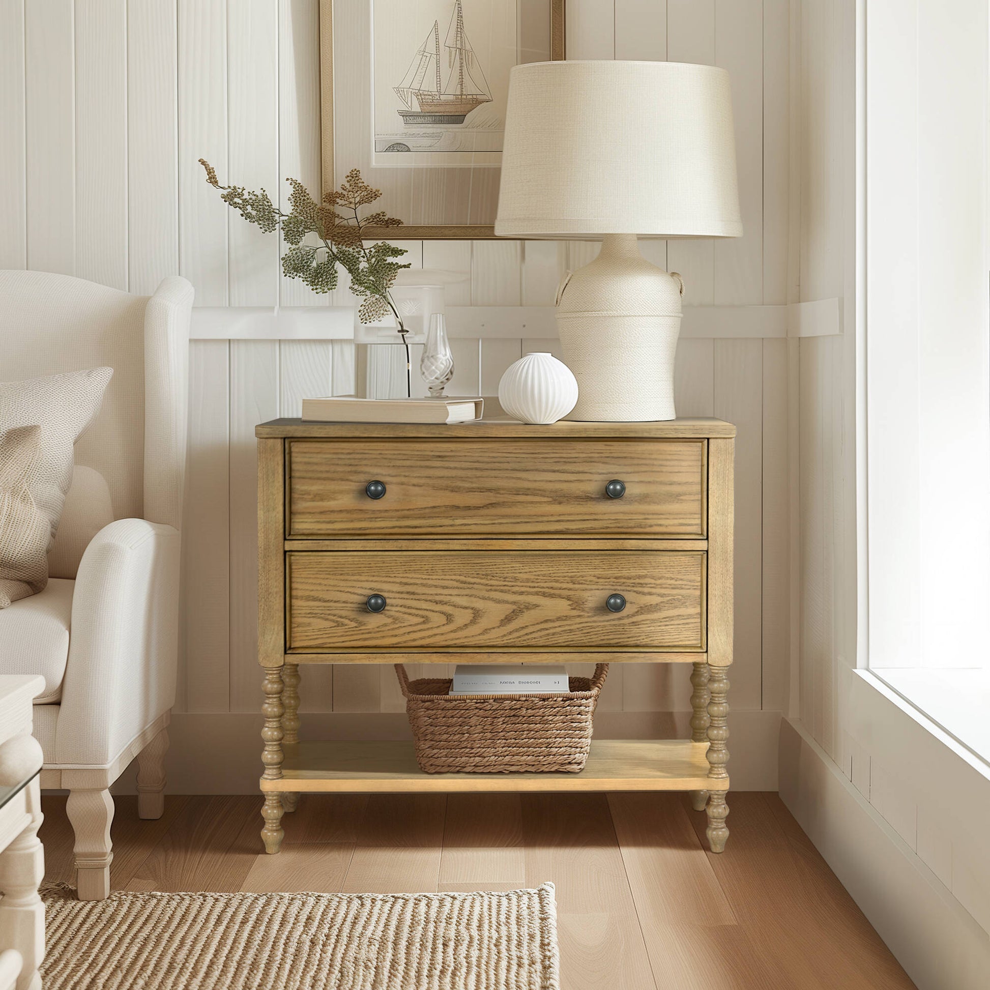 Madison Park Signature 2 Drawer Accent Chest