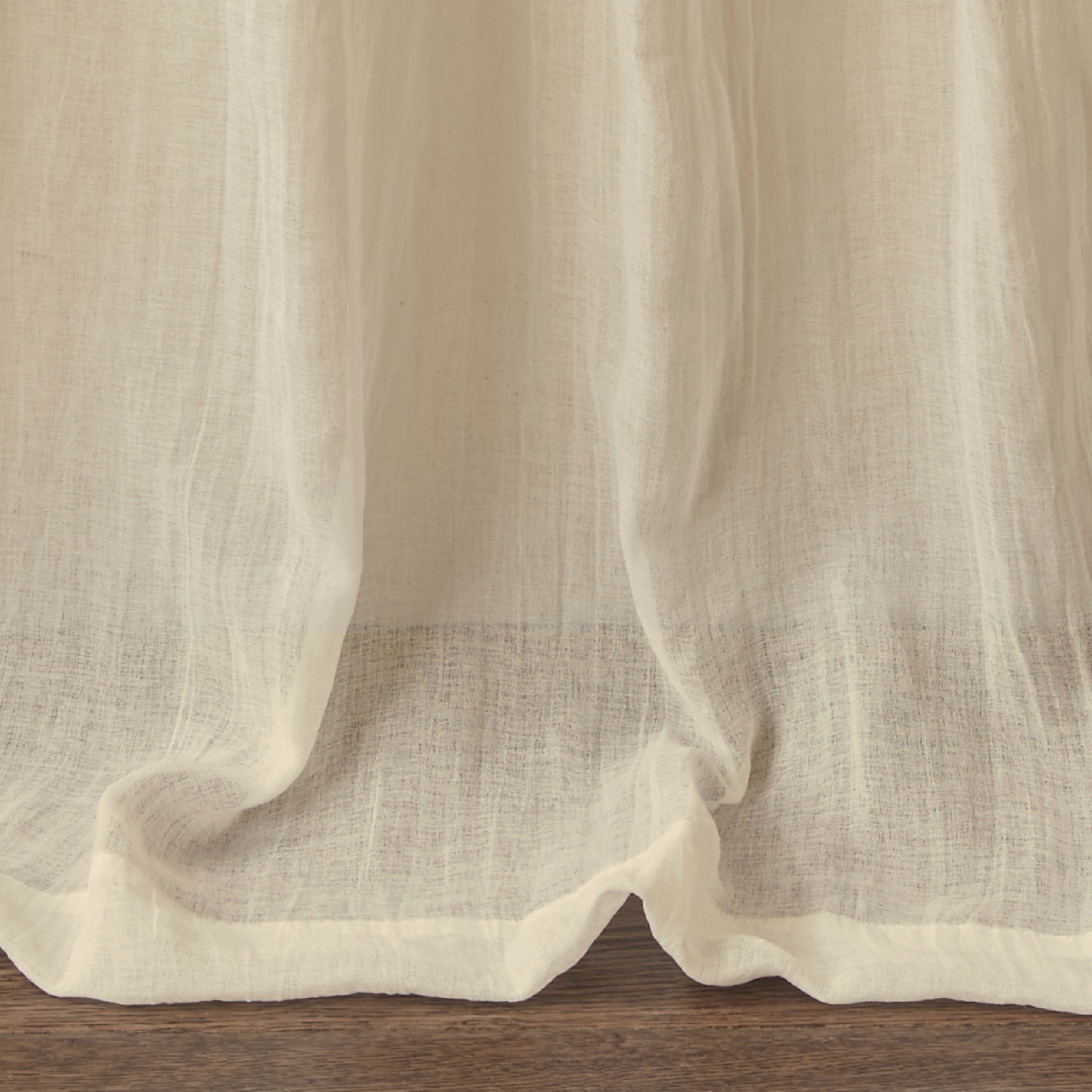 Madison Park Solid Crushed Curtain Panel Pair