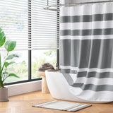 Spa Waffle Shower Curtain with 3M Treatment