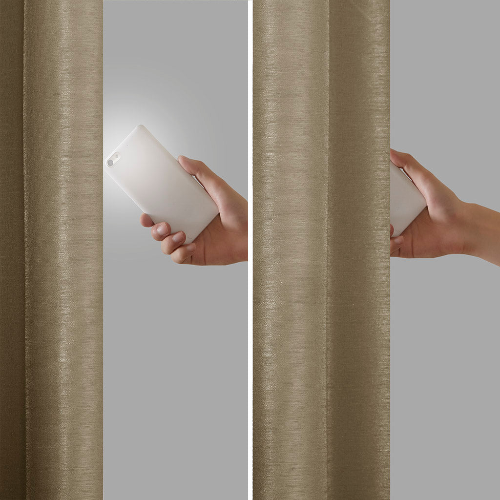 Madison Park Twist Tab Total Blackout Window Curtain Panel