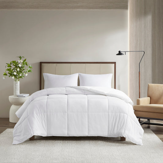 Madison Park 300 Thread Count Cotton Shell Luxury Down Alternative Comforter