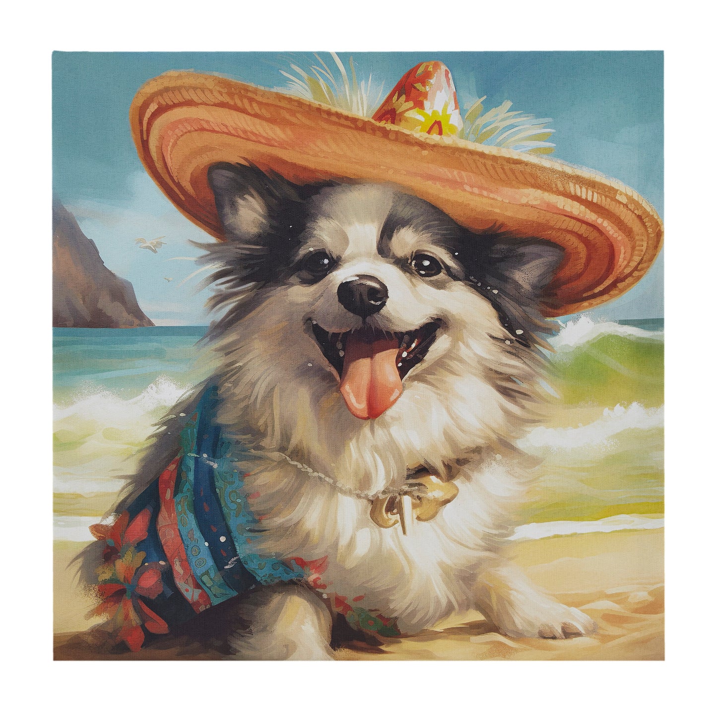 Madison Park Chihuahua Canvas Wall Art