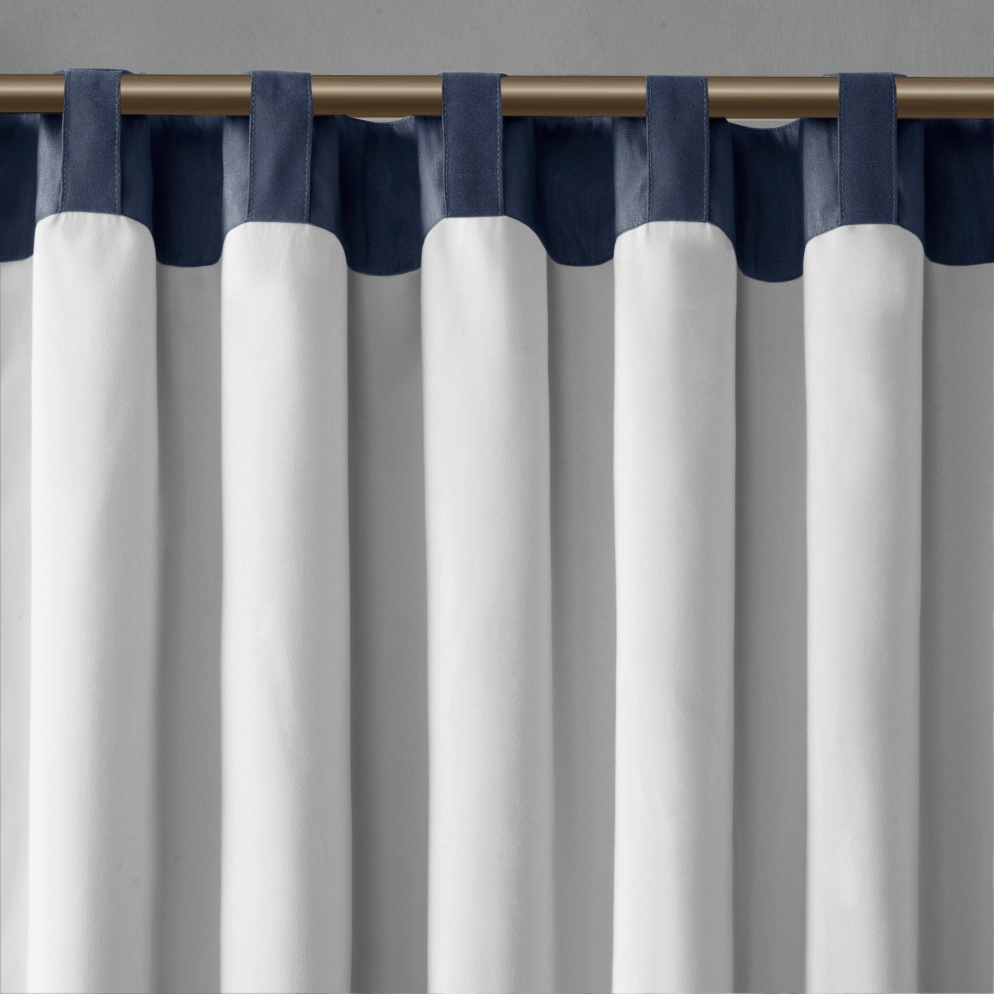 Madison Park Faux Silk Embroidered Window Valance