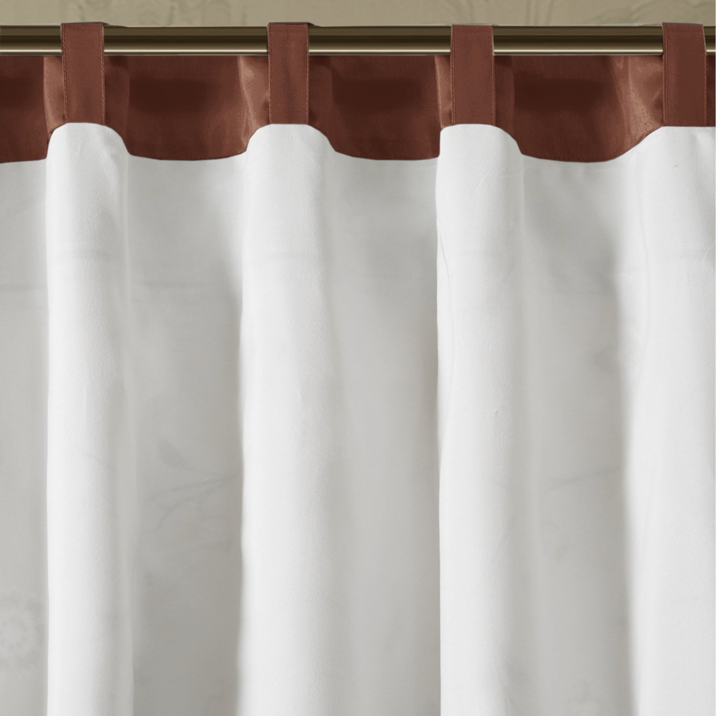 Madison Park Embroidered Window Valance