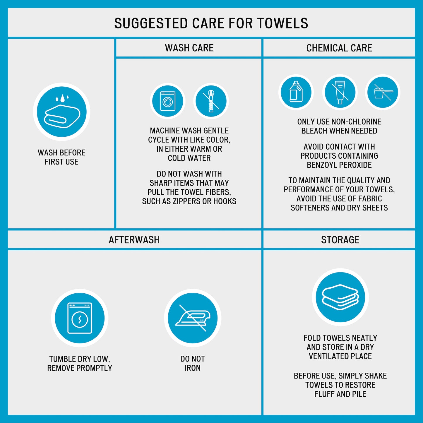 Madison Park Essentials Super Soft Cotton Quick Dry Bath Towel 6 Piece Set