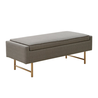 Madison Park Soft Close Storage Accent Bench