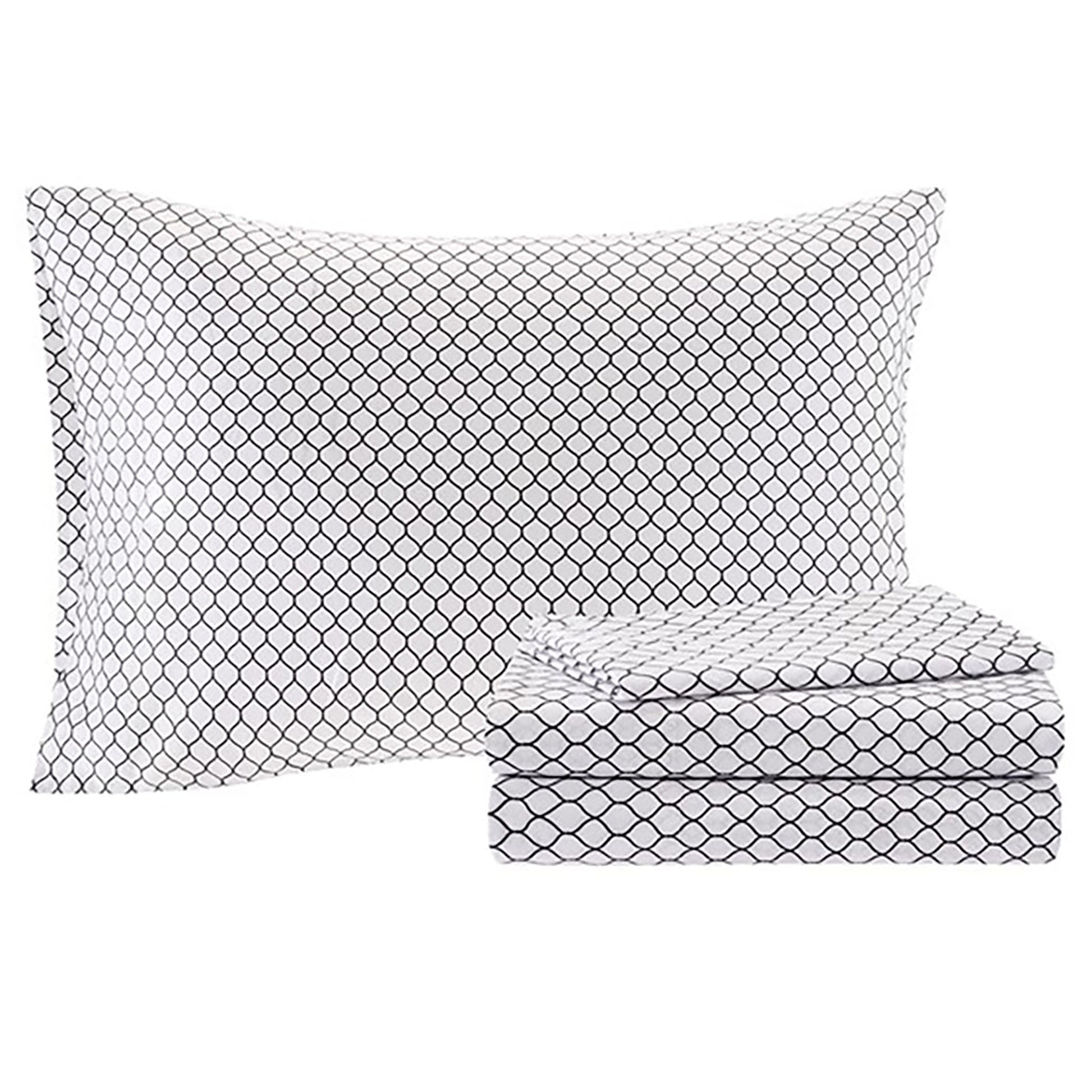 Madison Park Essentials 7 Piece Comforter Set with Cotton Bed Sheets