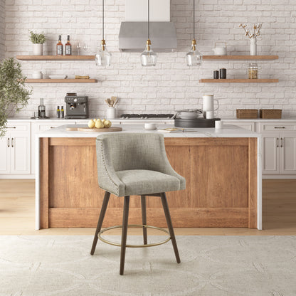 Madison Park Swivel Counter Stool