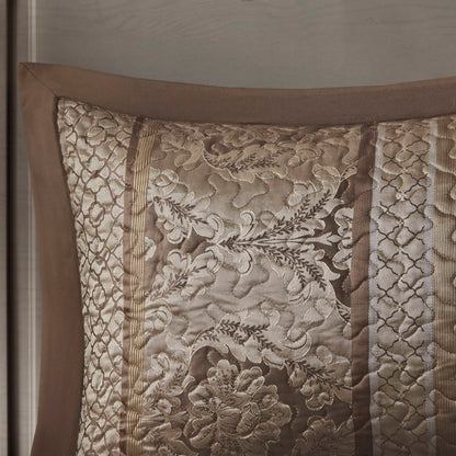 Madison Park 5 Piece Reversible Jacquard Bedspread Set