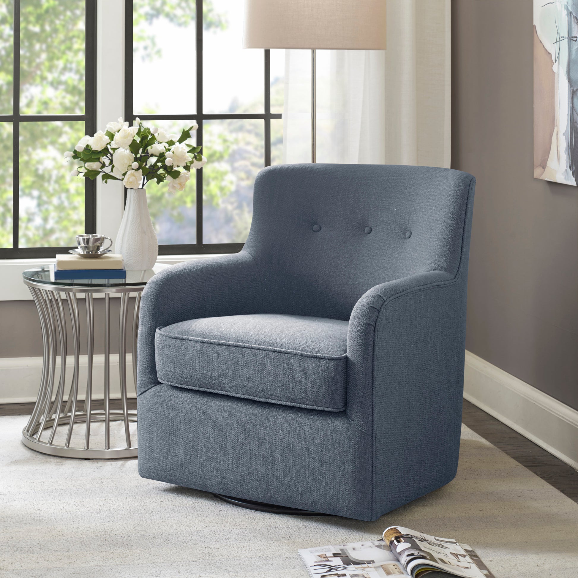 Madison Park Swivel Chair