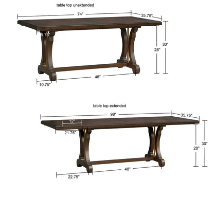 Madison Park Rectangle Extension Dining Table