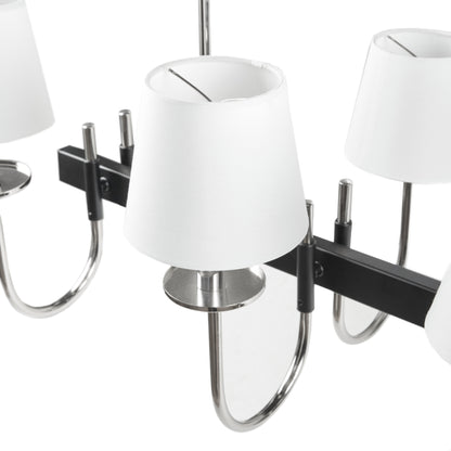 Hampton Hill 8-Light Traditional Chandelier with Drum Shades