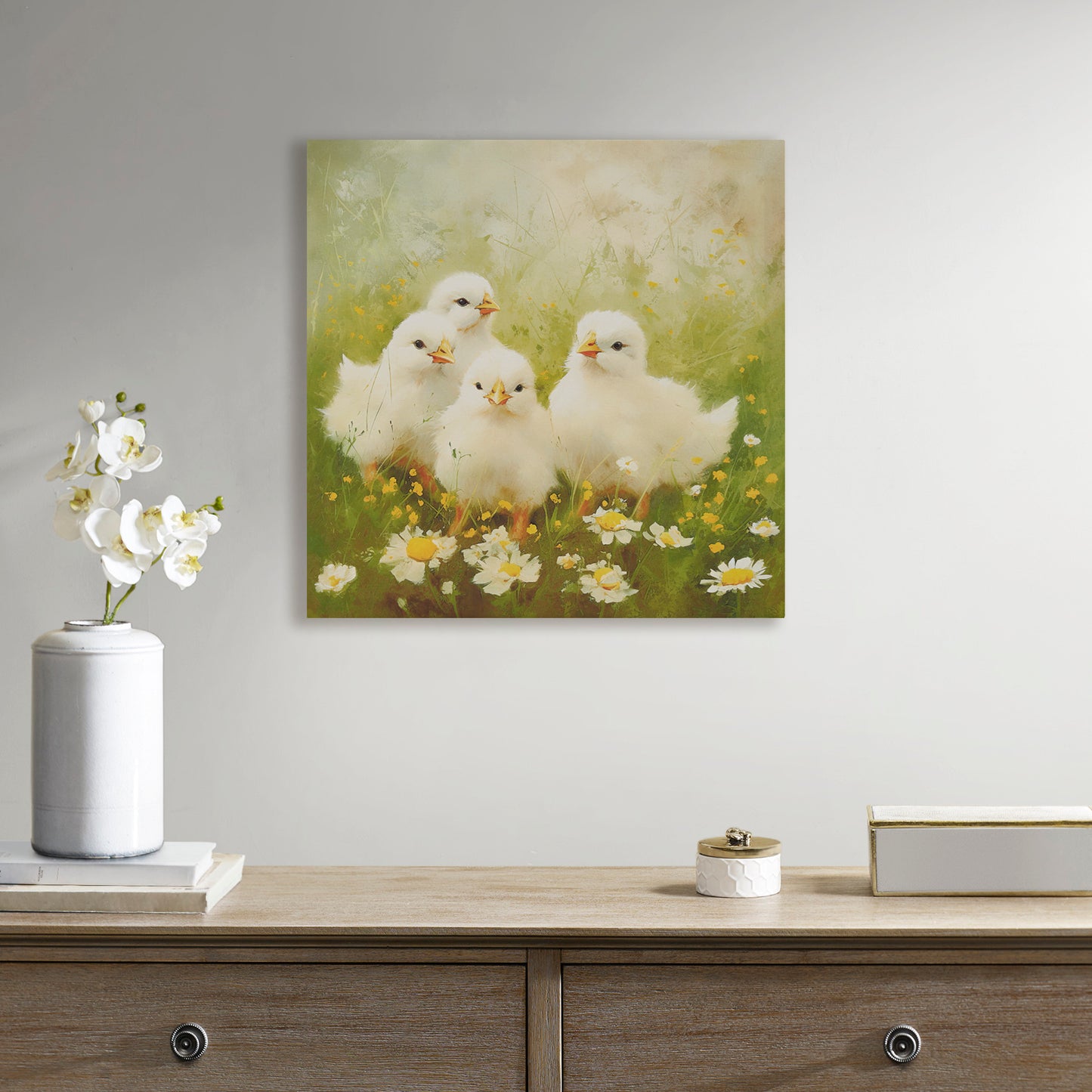 Madison Park Chicks Canvas Wall Art