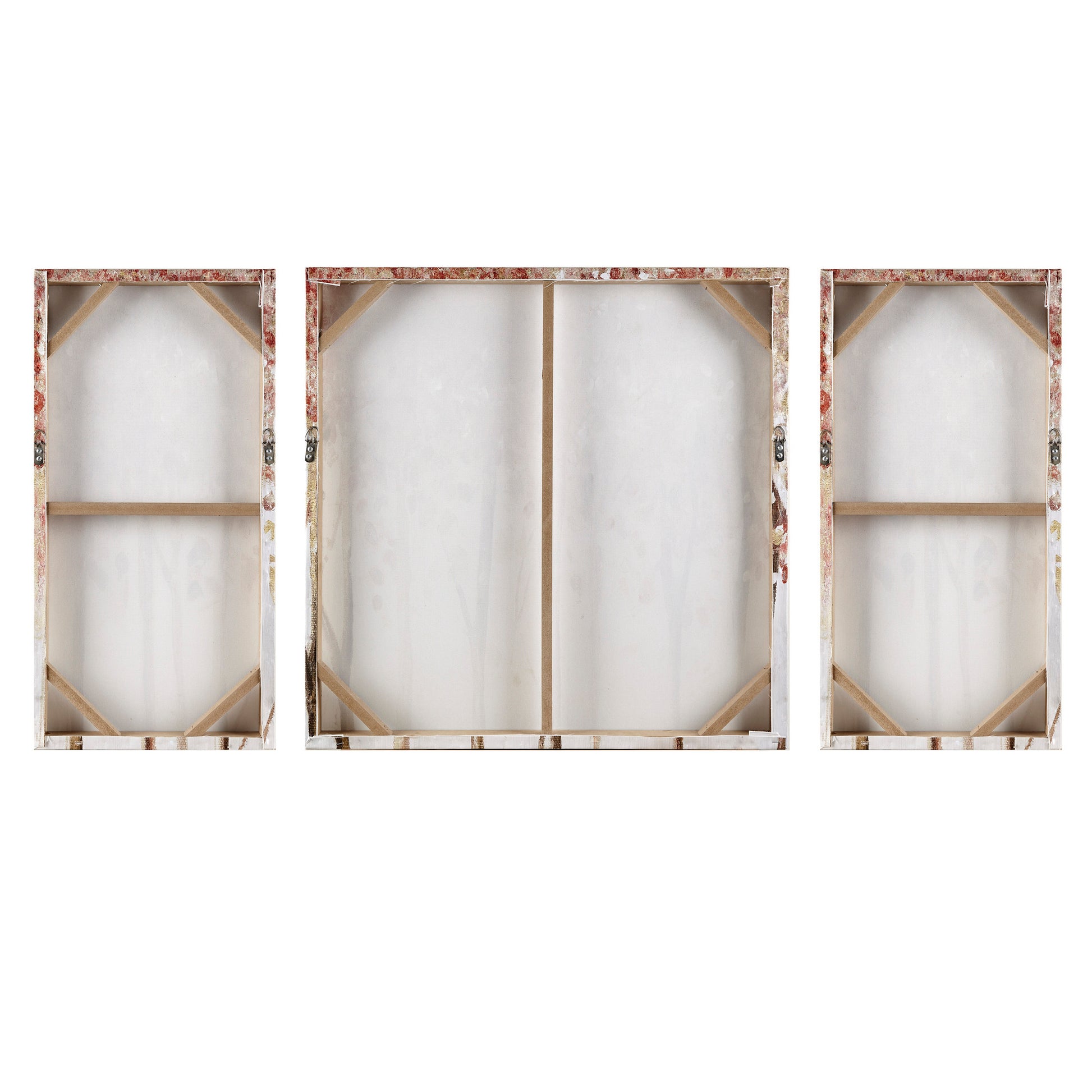 Madison Park Triptych 3-piece Textured Canvas Wall Art Set