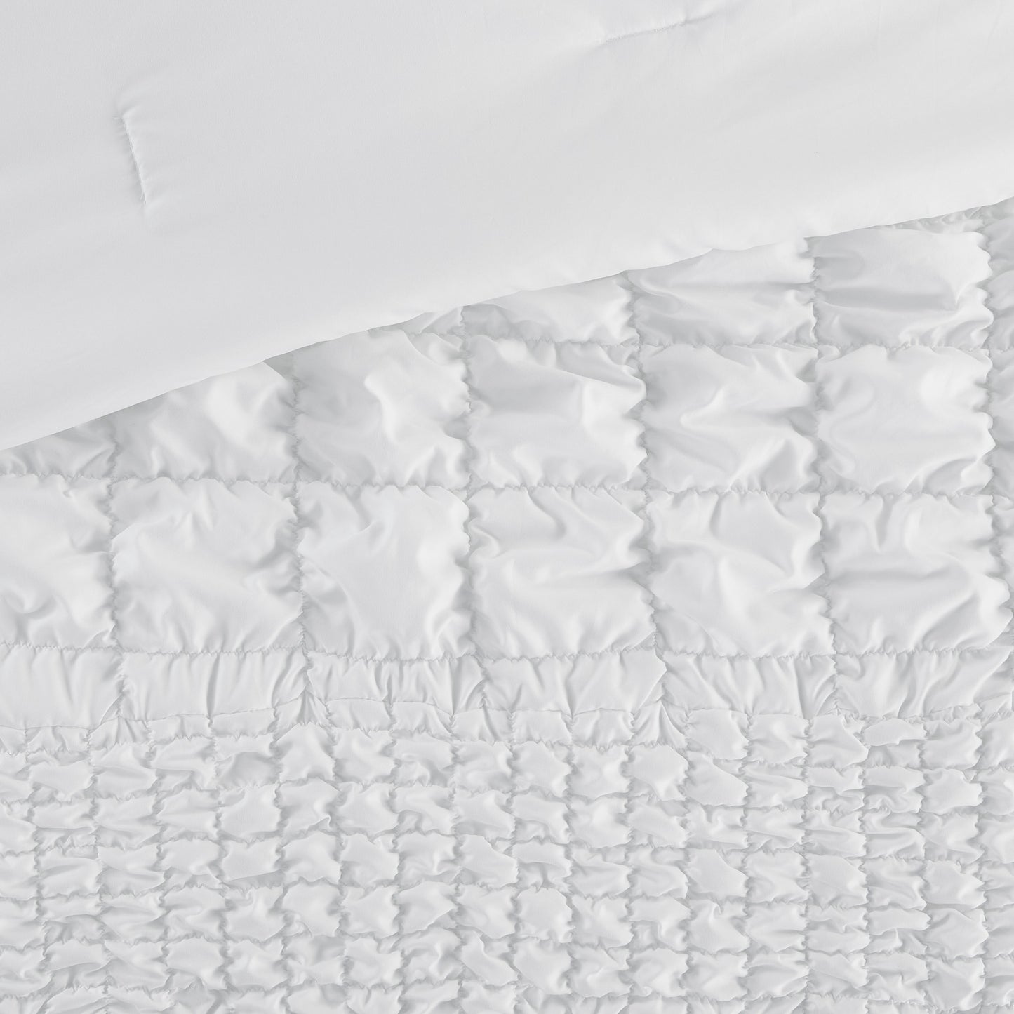 Madison Park 3 Piece Stripe Ruched Comforter Set