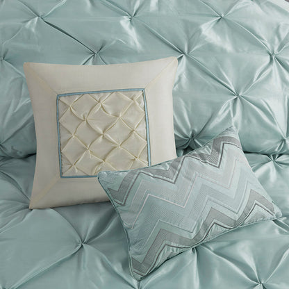 Madison Park 7 Piece Tufted Comforter Set