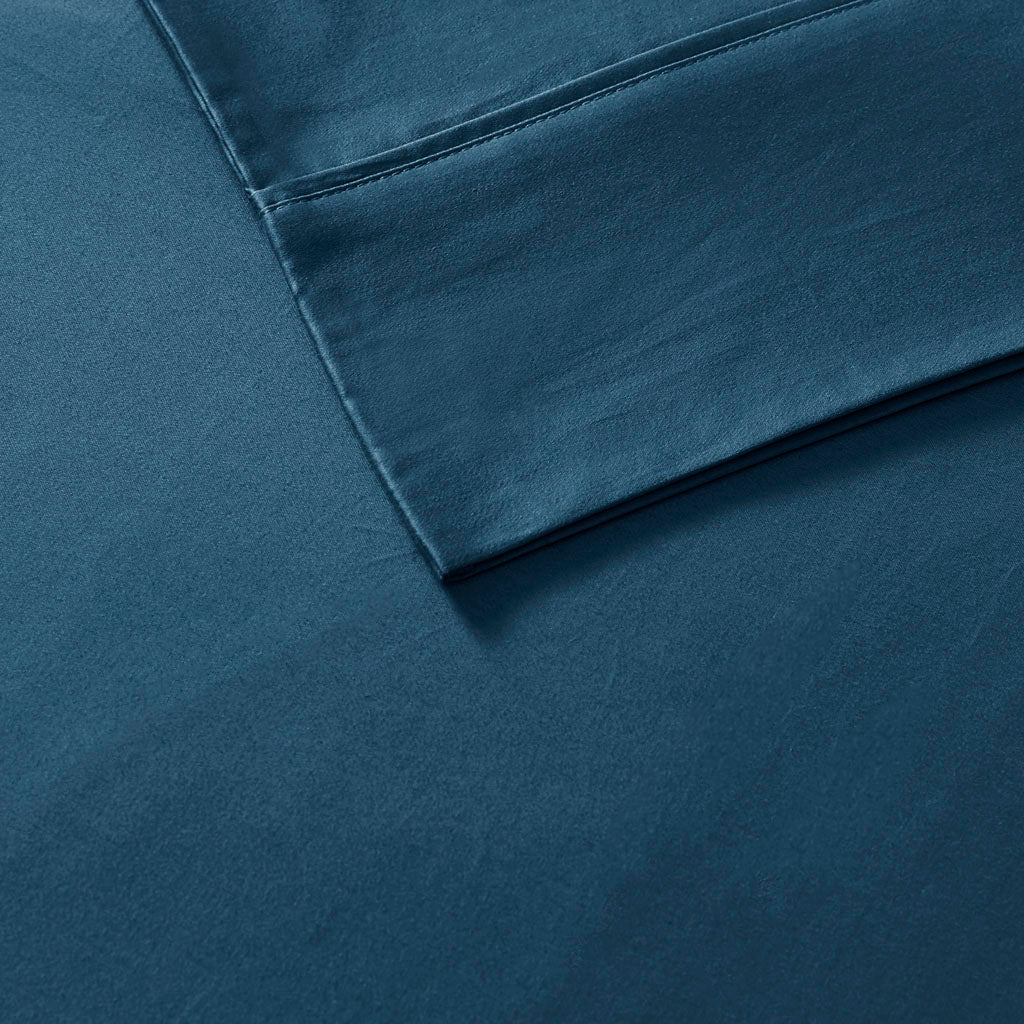 Madison Park Cotton Blend Sateen Sheet Set