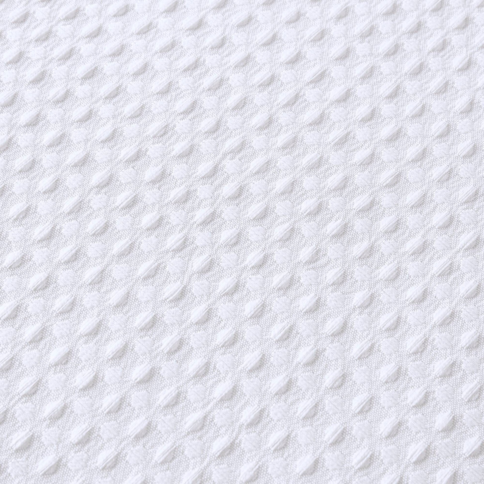 Madison Park Waffle Shower Curtain