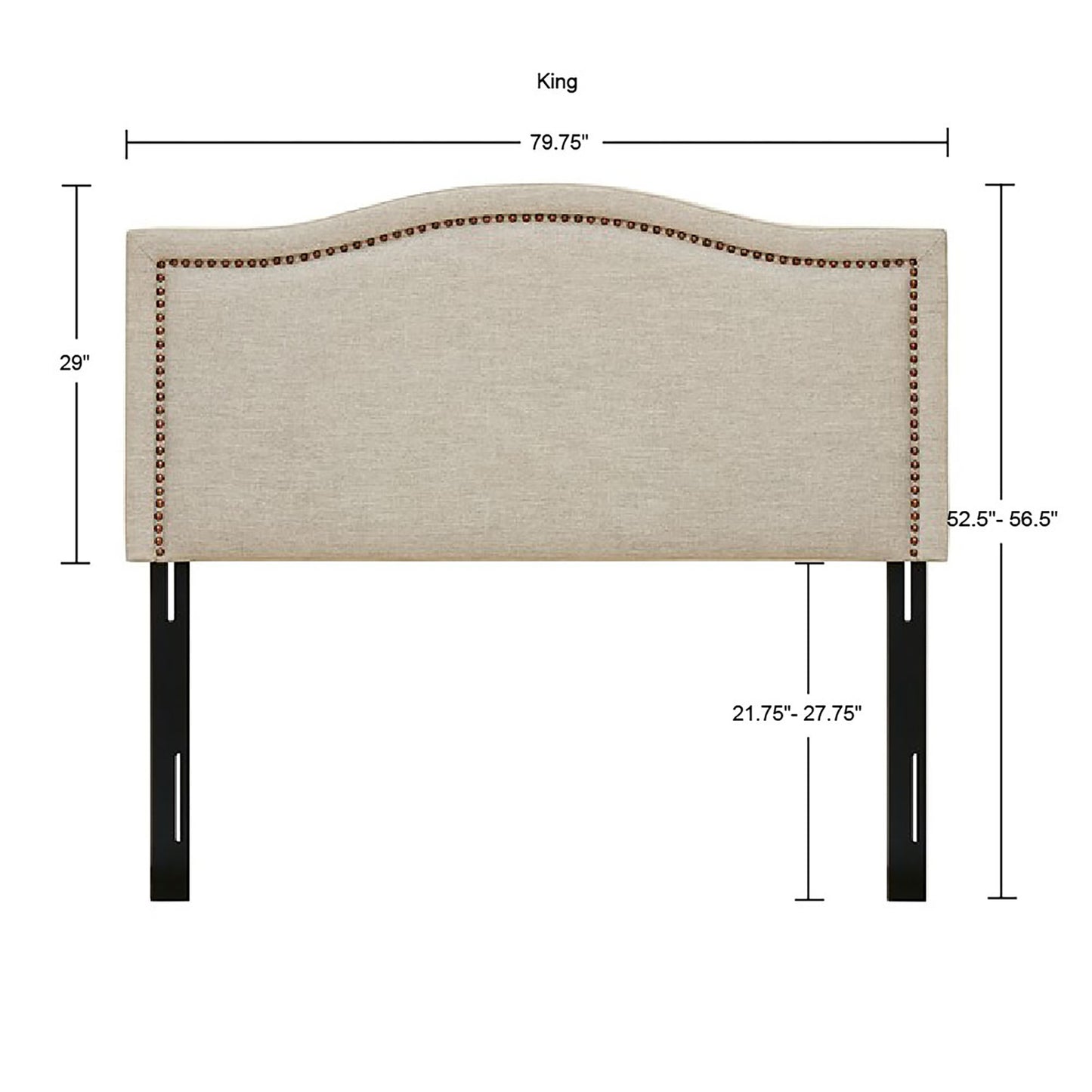 Madison Park Upholstery Headboard